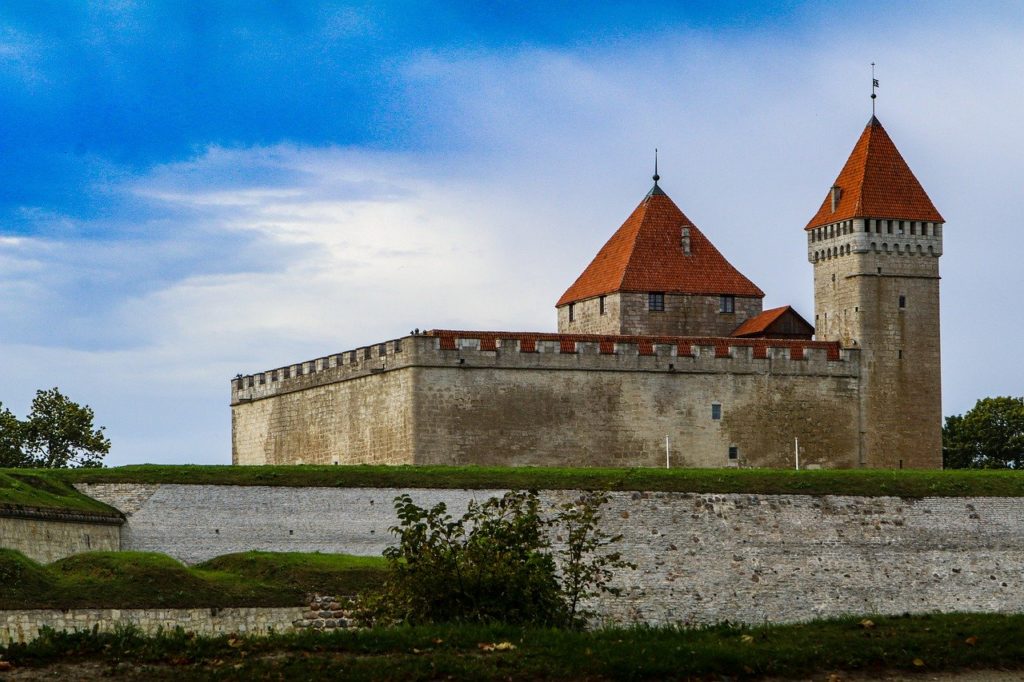 Burg Festung auf Saaremaa der estnischen Ostseeinseln